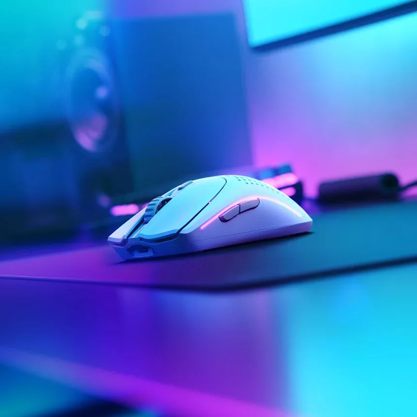 Glorious Model O 2 RGB Blanc - vue 5