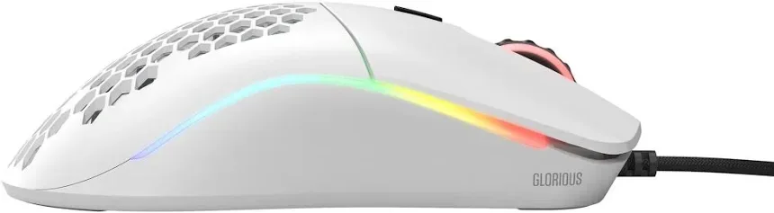 Glorious Model O- Blanc - vue 4