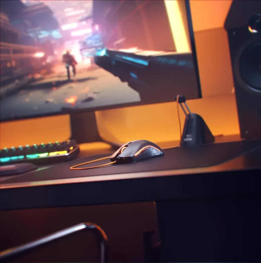 Glorious Model O Noir - vue 3