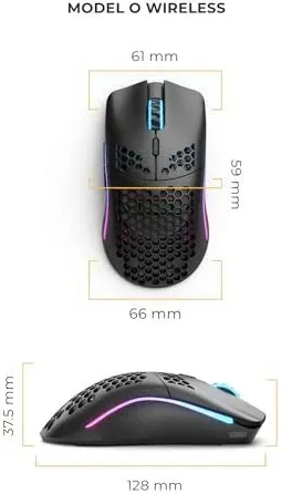 GLORIOUS Model O Noir - vue 4