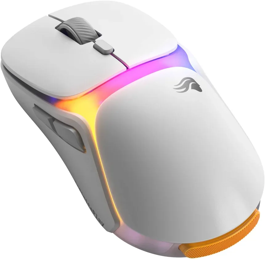 Glorious Model O3 Wireless Blanc - vue 1
