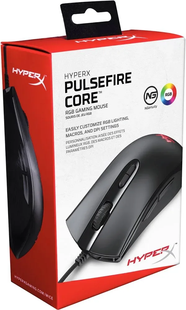 HyperX Pulsefire Core Noir - vue 4
