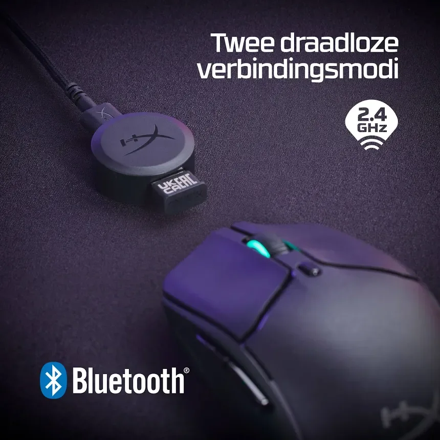 HyperX Pulsefire Haste 2 Noir - vue 5