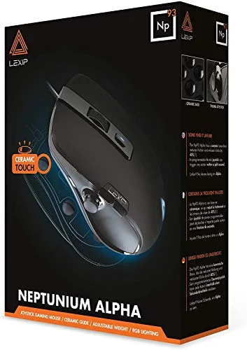 Lexip NP93 Alpha souris gamer filaire 12 000 DPI