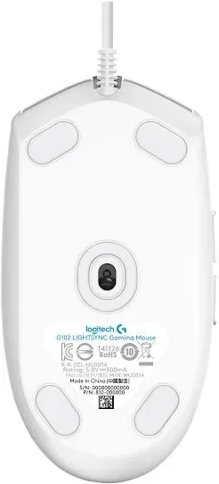 Logitech G G102 Lightsync Blanc - vue 4