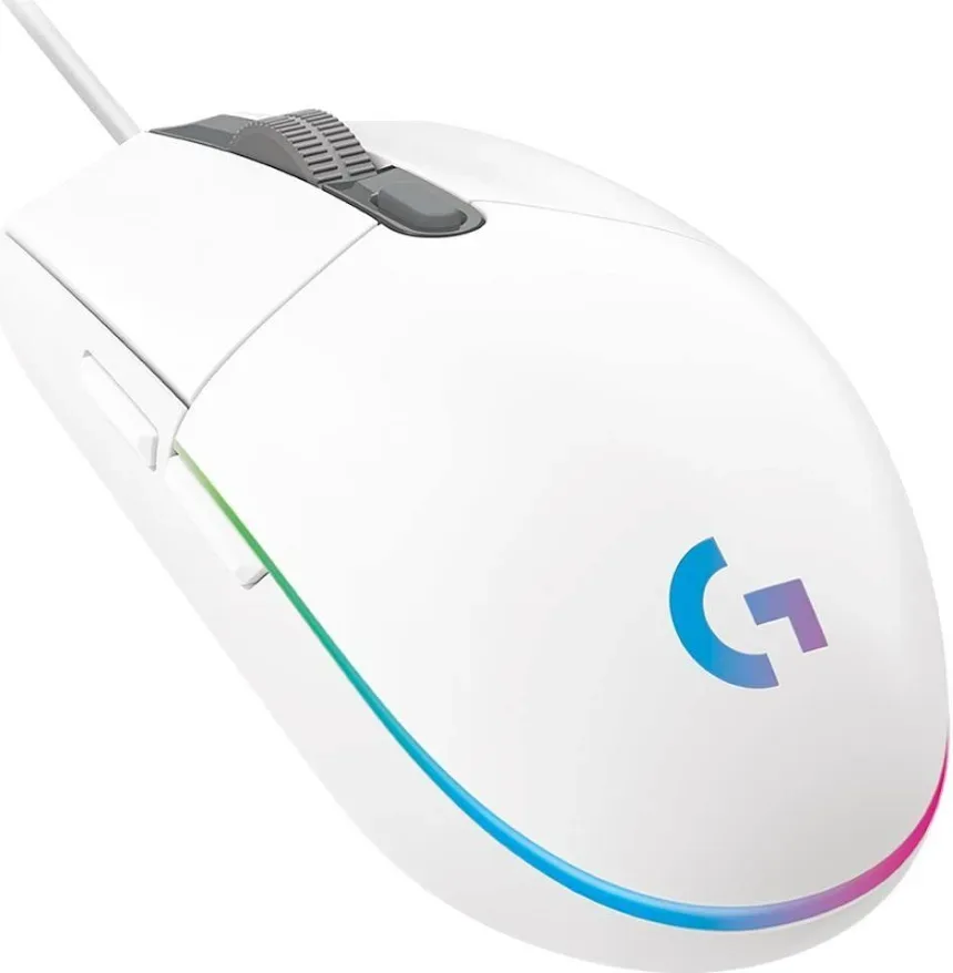 Logitech G G102 Lightsync Blanc - vue 5