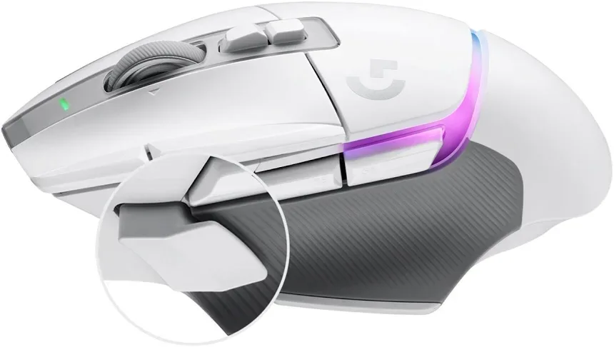 Logitech G G502 X Plus Blanc - vue 3