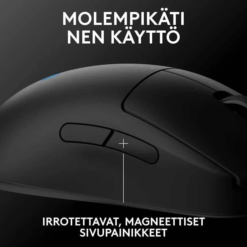 Logitech G Pro 2 Lightspeed Noir - vue 2