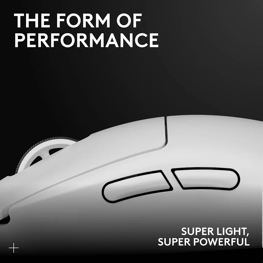 Logitech G Pro X Superlight 2 Blanc - vue 3