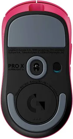 Logitech G Pro X Superlight 2 Rose - vue 3