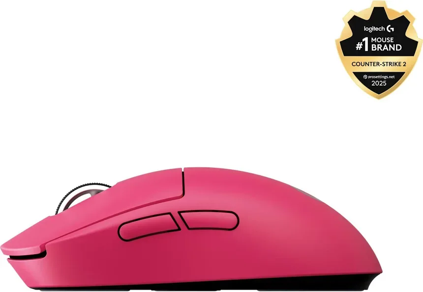 Logitech G Pro X Superlight 2 Rose - vue 4