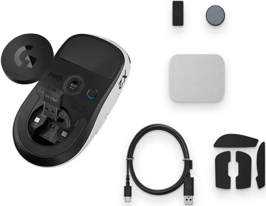 Logitech G Pro X2 Superstrike Blanc - vue 5
