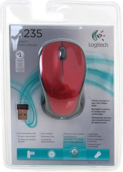 Logitech M235 Rouge - vue 5