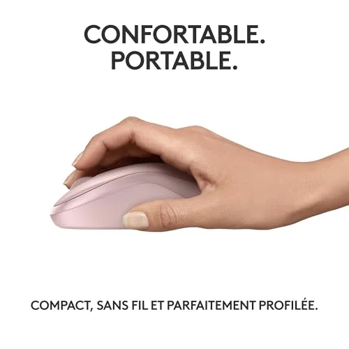 Logitech M240 Silent Rose - vue 5