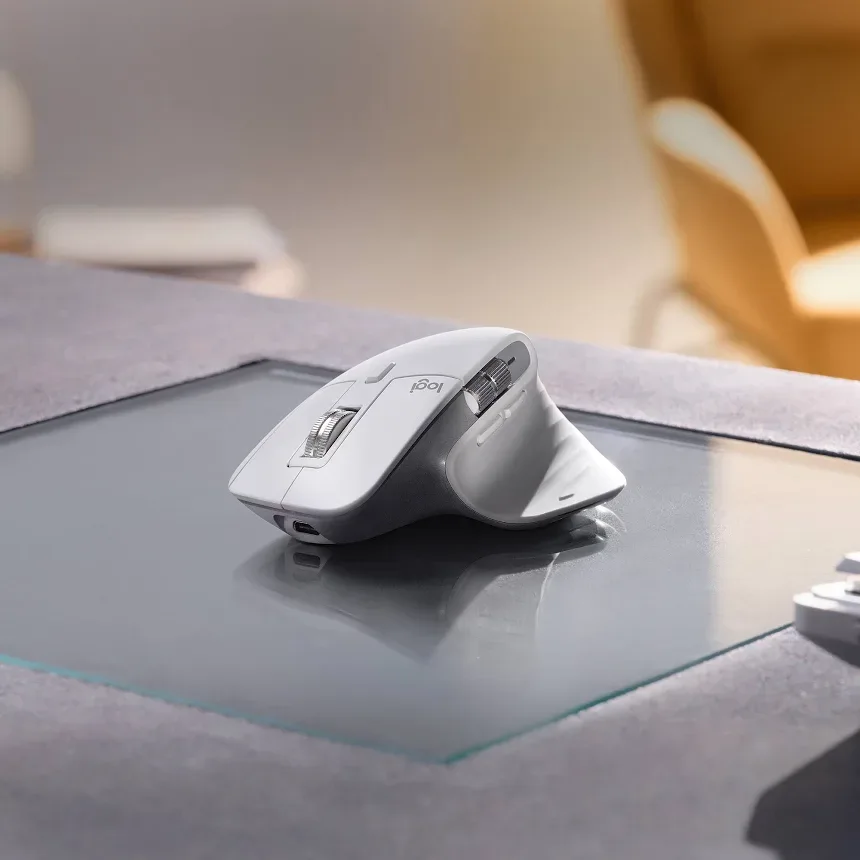 Logitech MX Master 3S Gris - vue 5