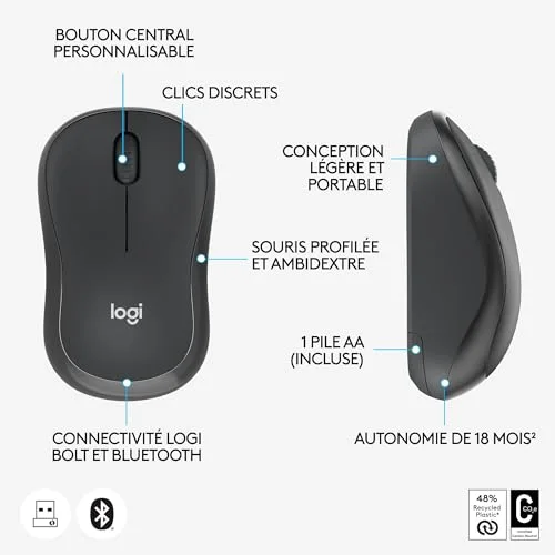 Logitech MX Master 3S Noir - vue 6