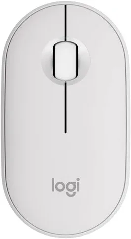 Logitech Pebble Mouse 2 M350s Blanc - vue 1