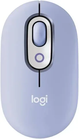 Logitech Pop Mouse Lilas - vue 1