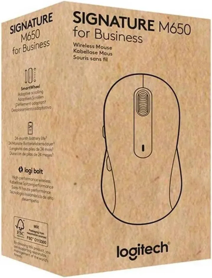 Logitech Signature M650 Blanc - vue 4