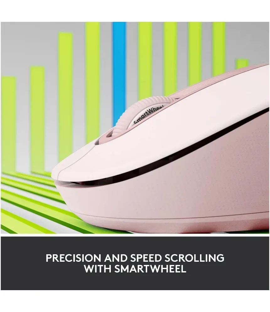 Logitech Signature M650 L Rose - vue 5