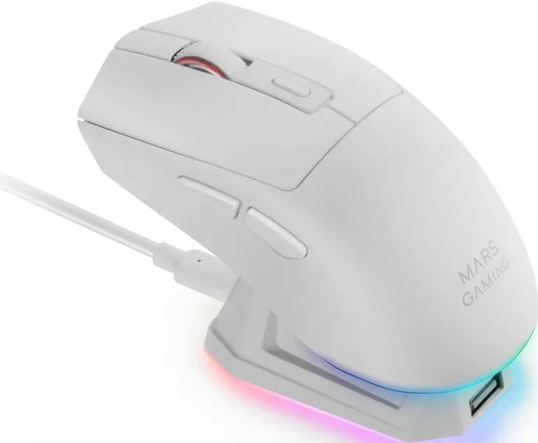 Mars Gaming MM-T3 Blanc - vue 4