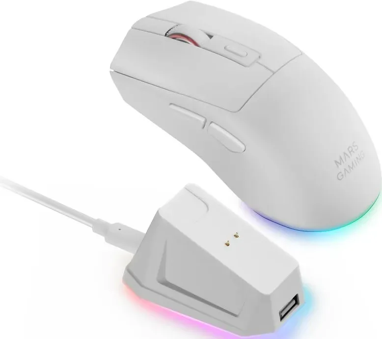 Mars Gaming MM-T3 Blanc - vue 5