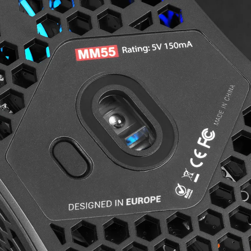Mars Gaming MM55 RGB Noir - vue 2