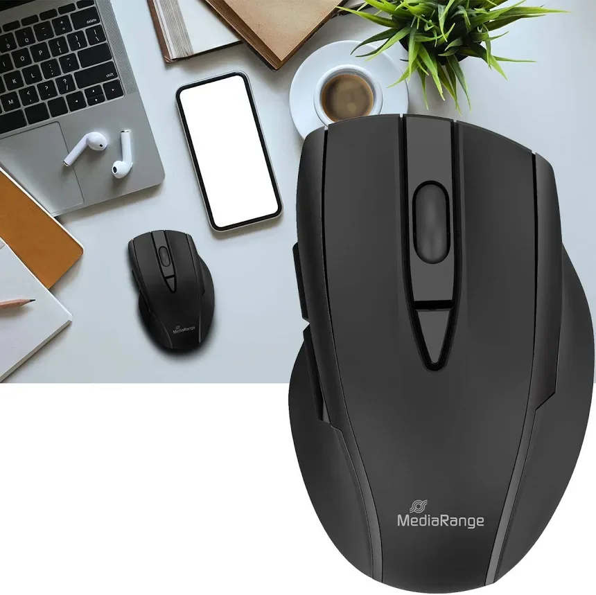 MediaRange Souris Bluetooth Wireless 2400 DPI - vue 3