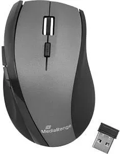MediaRange Souris sans fil 1600 DPI USB/Bluetooth 5 boutons - vue 1