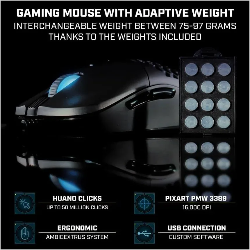 Newskill Arakne Tournament RGB - vue 3
