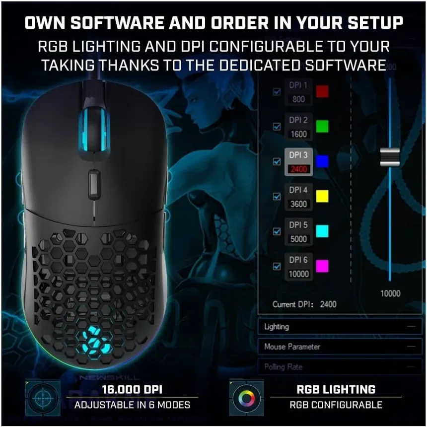 Newskill Arakne Tournament RGB - vue 5