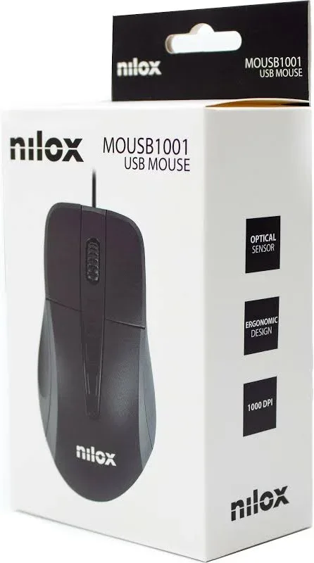 NILOX Optique 1000DPI Noir - vue 5