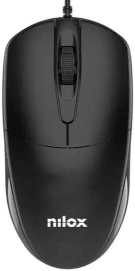 NILOX Souris USB Filaire Noir - vue 1