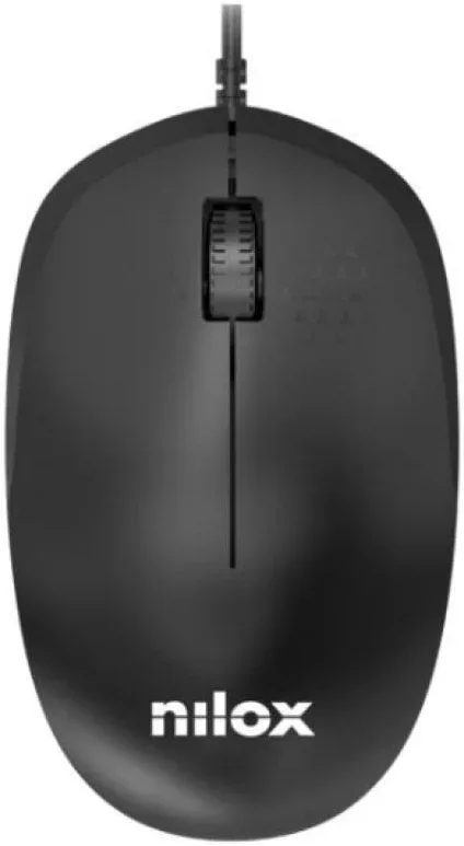 NILOX Souris USB Noir - vue 1