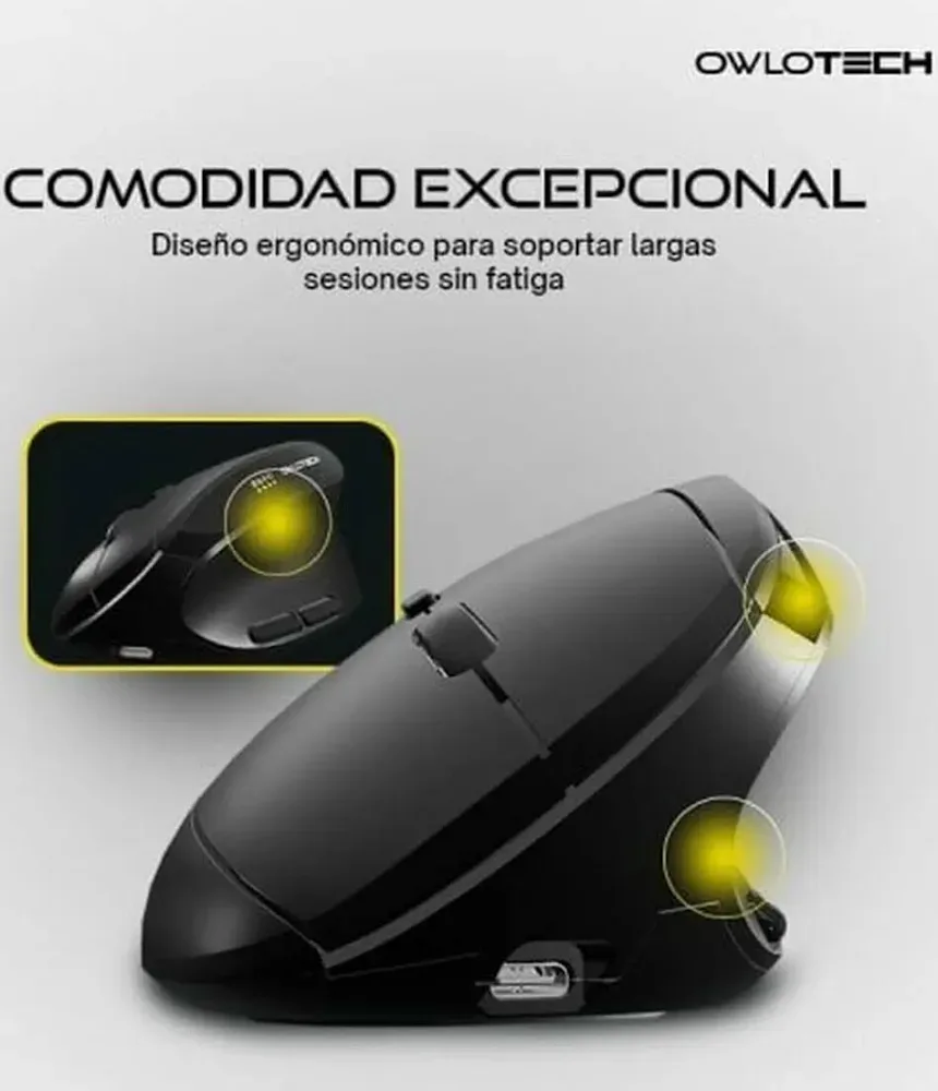 Owlotech EM500 Noir - vue 3