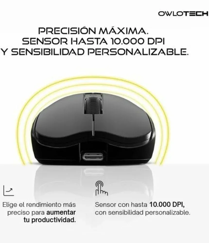Owlotech M800 Noire - vue 2