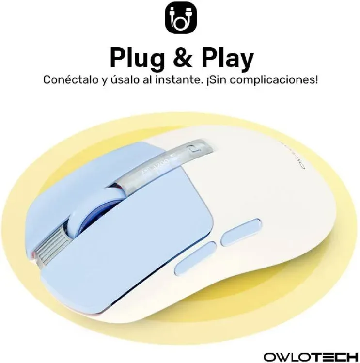 Owlotech M95 Blanc - vue 4