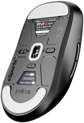 Pulsar Gaming Gears X2 v3 eS Mini Noir - vue 5