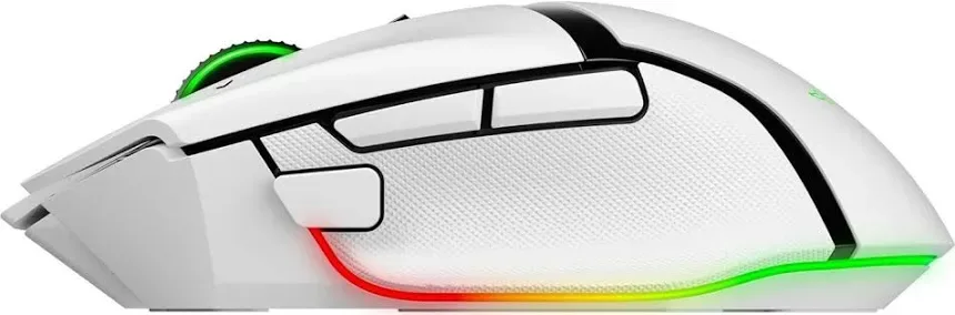 Razer Basilisk V3 Pro Blanc - vue 4