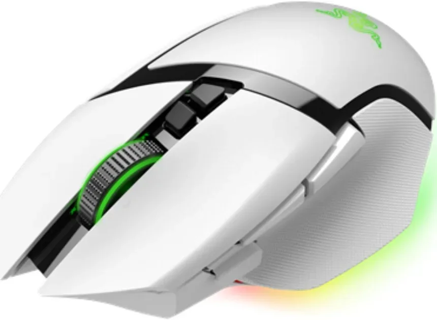Razer Basilisk V3 Pro Blanc - vue 5