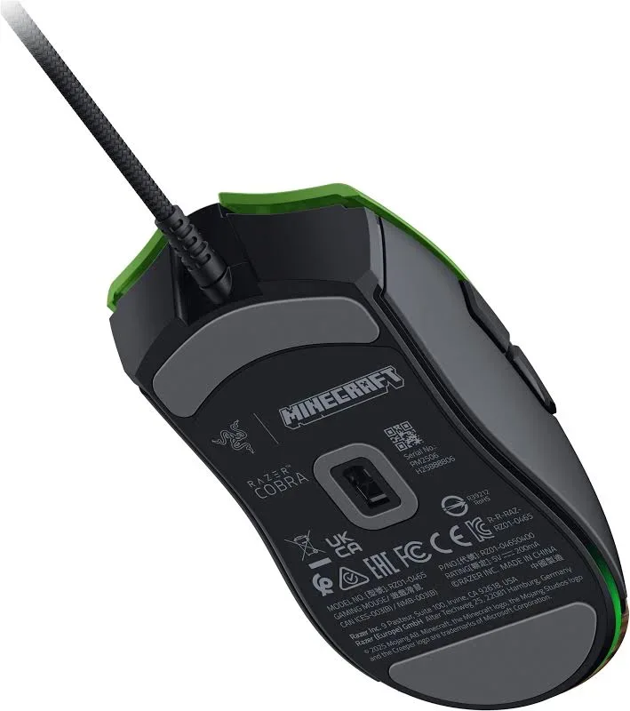 Razer Cobra Minecraft Edition Chroma RGB Vert - vue 4