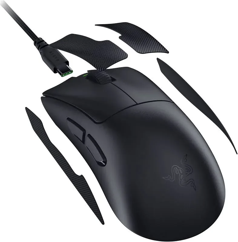 Razer DeathAdder V4 Pro Noir - vue 5