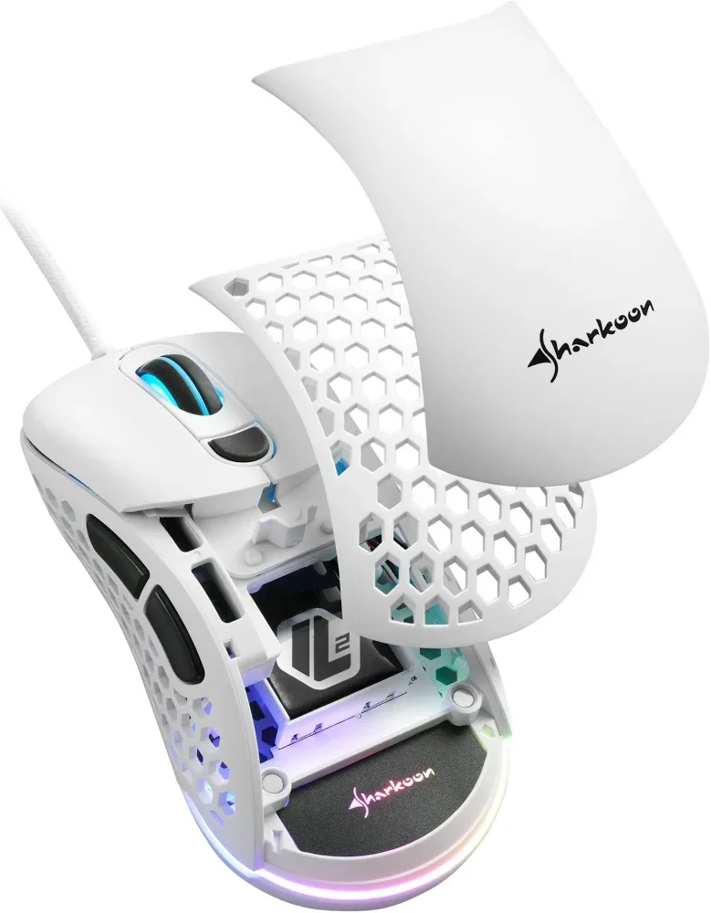 Sharkoon Finalmouse UltralightX Light² 200 - vue 3