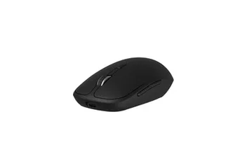 Accsup souris sans fil rechargeable 2.4G Bluetooth noire