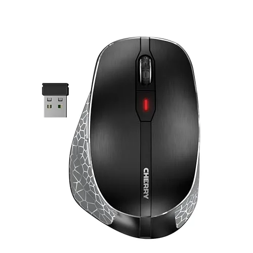 CHERRY MW 8C ERGO souris ergonomique sans fil rechargeable