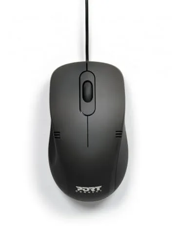 Port Designs 900400-PRO souris filaire USB-A 1000 DPI