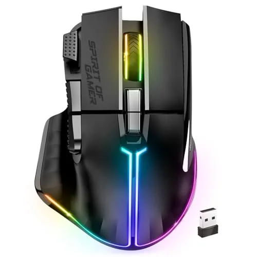 Spirit of Gamer Pro-M5 RGB 8000 DPI sans fil