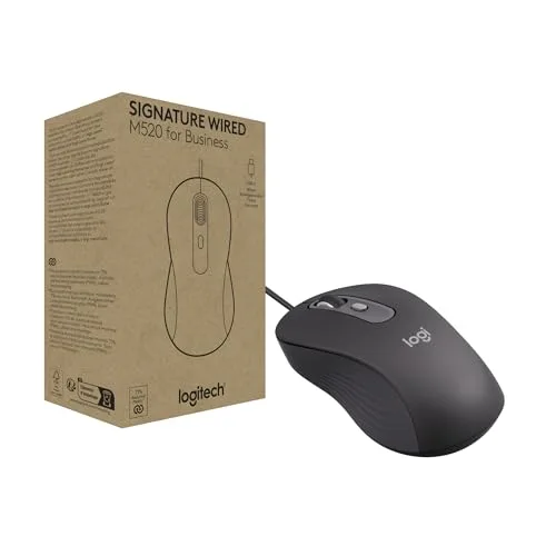 Logitech Signature Wired M520 for Business USB-C