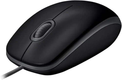 Logitech B110 Silent souris filaire USB noire