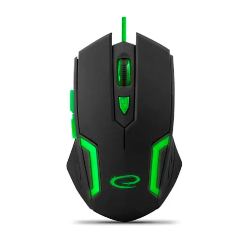 Esperanza MX205 Fighter souris gaming filaire USB vert